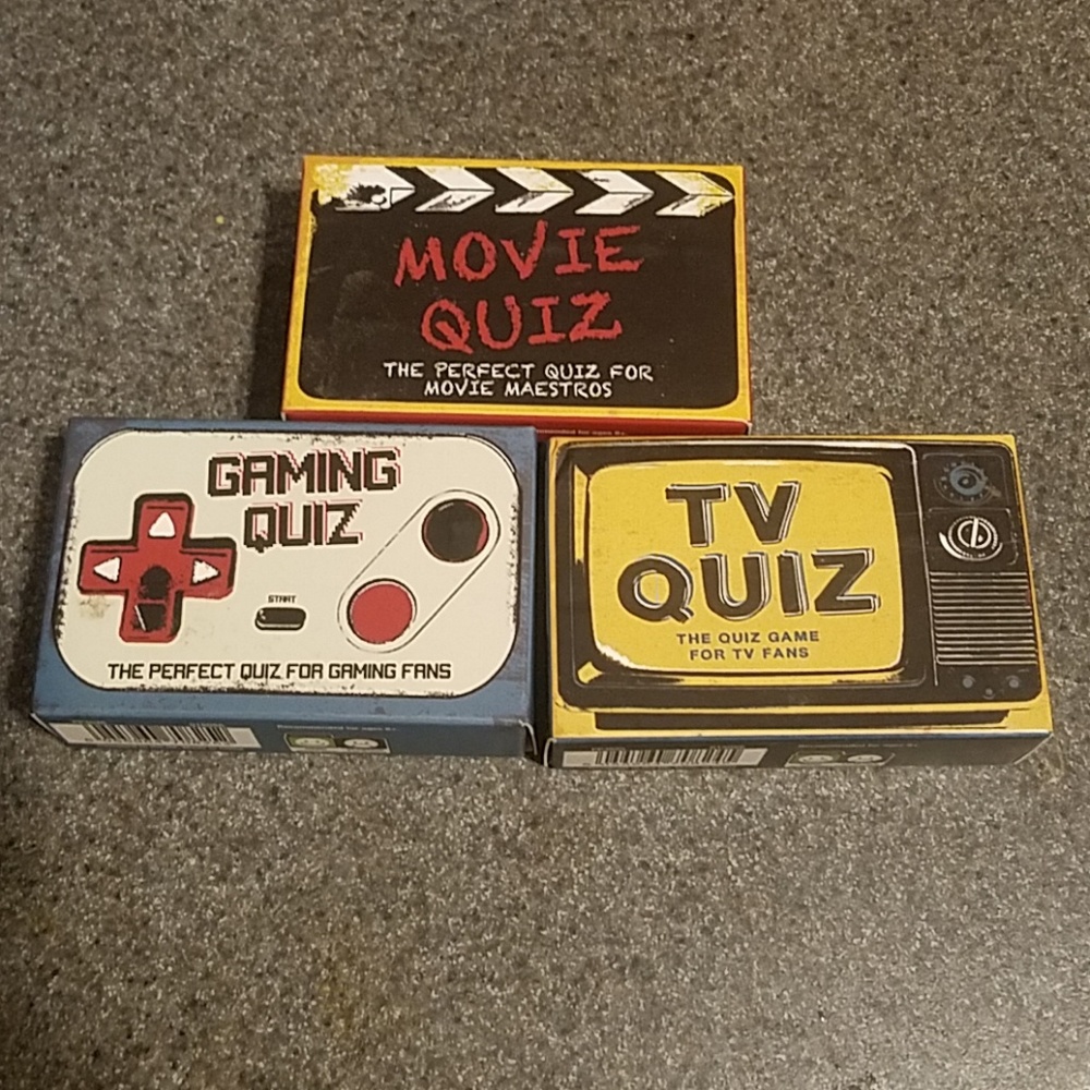 Trivia card games